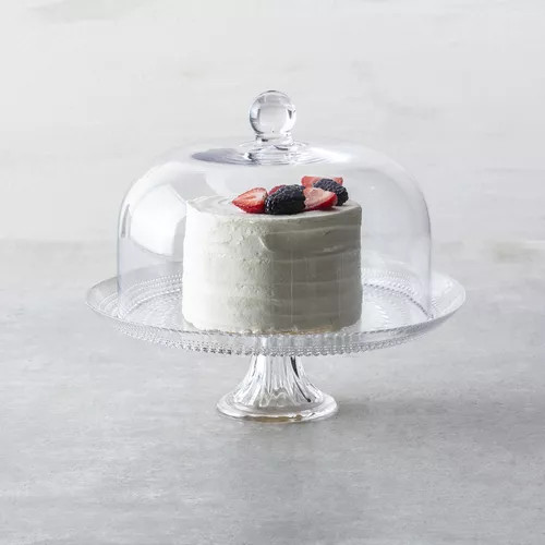Fortessa Jupiter Large Glass Cake Cloche | Sur La Table