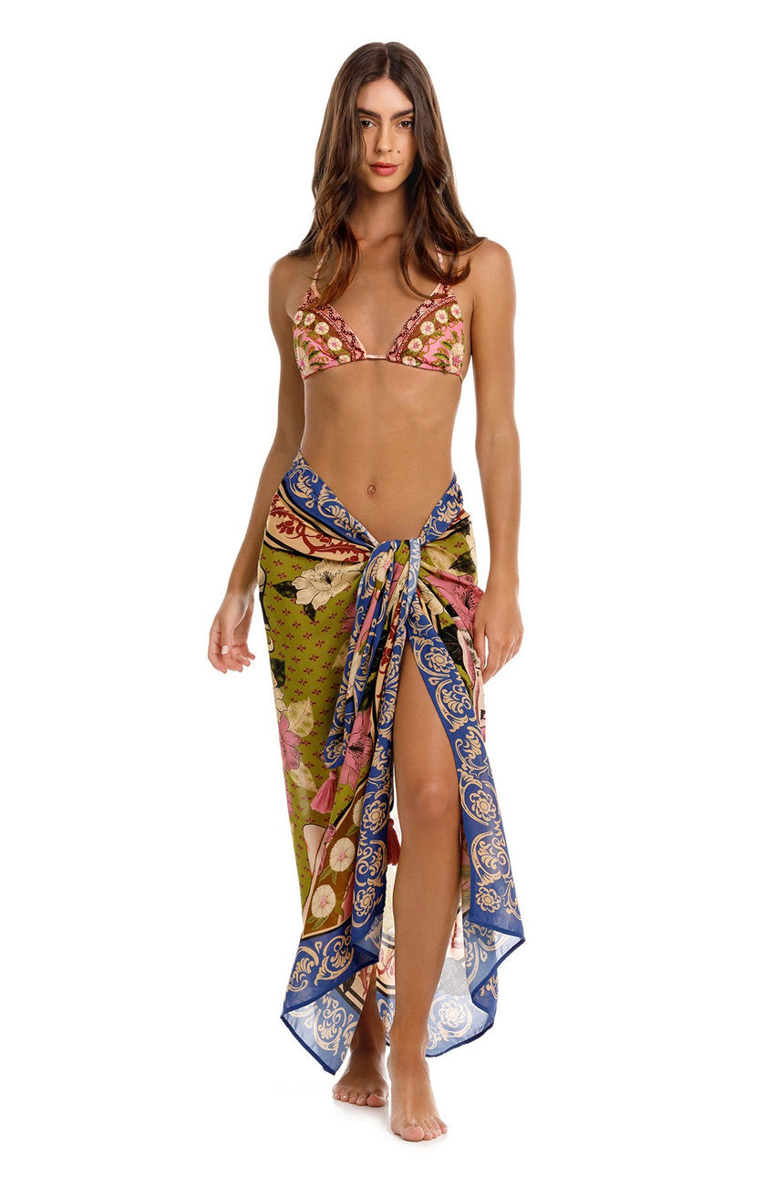 Marine Pareo Cover-Up | Agua Bendita