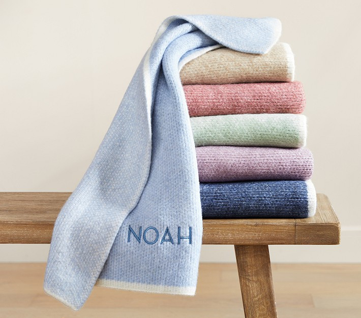 Border Baby Blanket | Pottery Barn Kids
