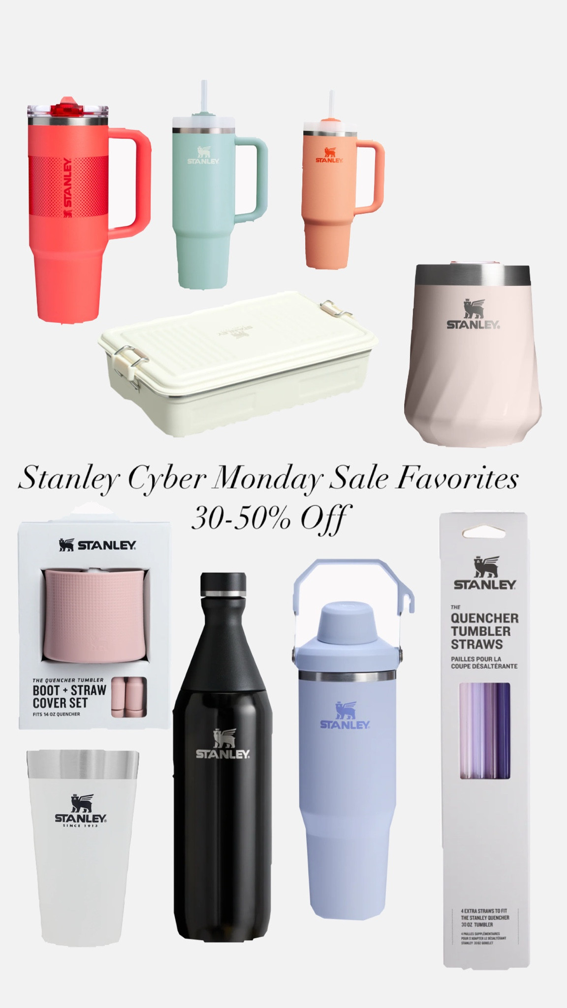 Stocking up on Stanley for the holidays! Cyber Monday has deals with some up to 50% off & perfect for gifting ✨

#LTKHoliday #LTKGiftGuide #LTKCyberWeek