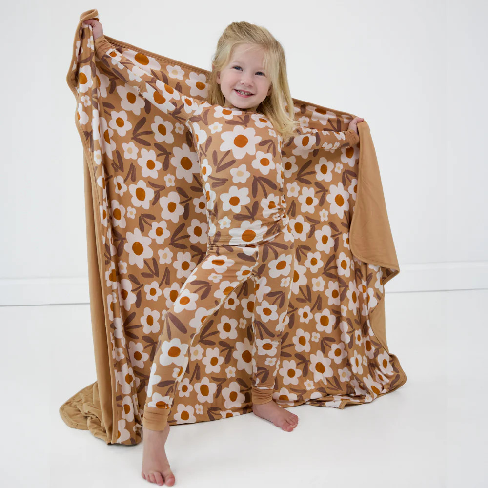 Daisy Daydream Large Cloud Blanket® | Little Sleepies