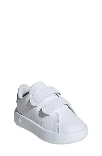 adidas Kids Advantage Sneaker in Ftwr White/Ftwr White/Green at Nordstrom Rack, Size 8 M | Nordstrom Rack