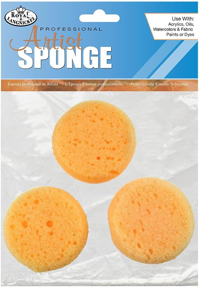 Royal Brush Synthetic Artist Sponges, 3/Pack | Amazon (US)