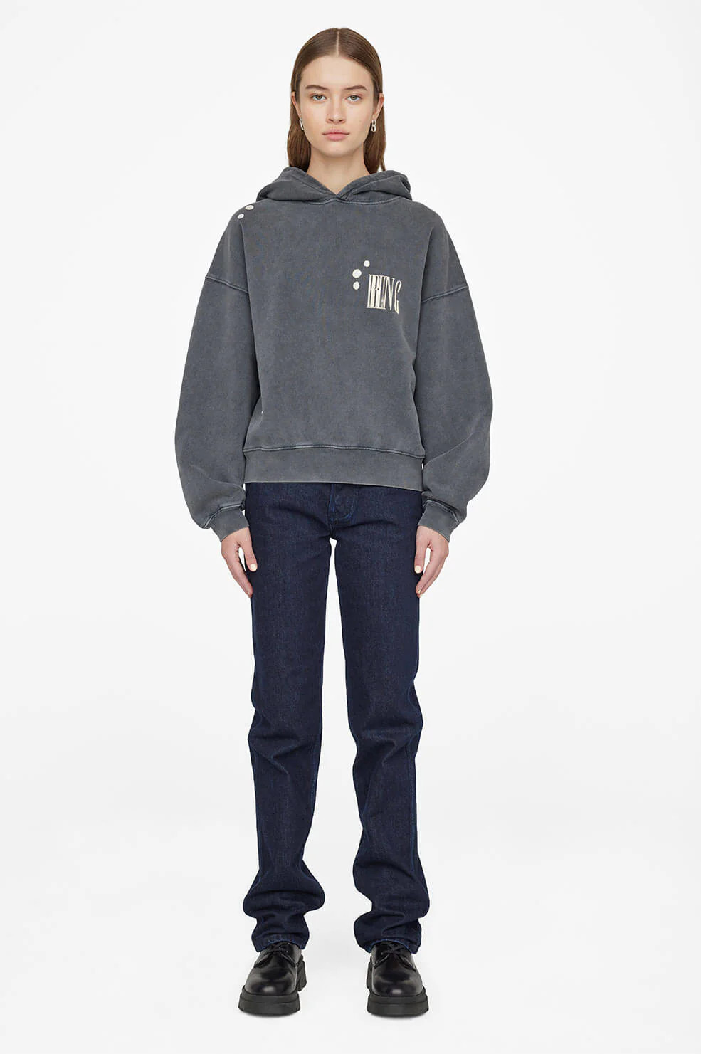 Alec Hoodie Bing Bleached | Anine Bing