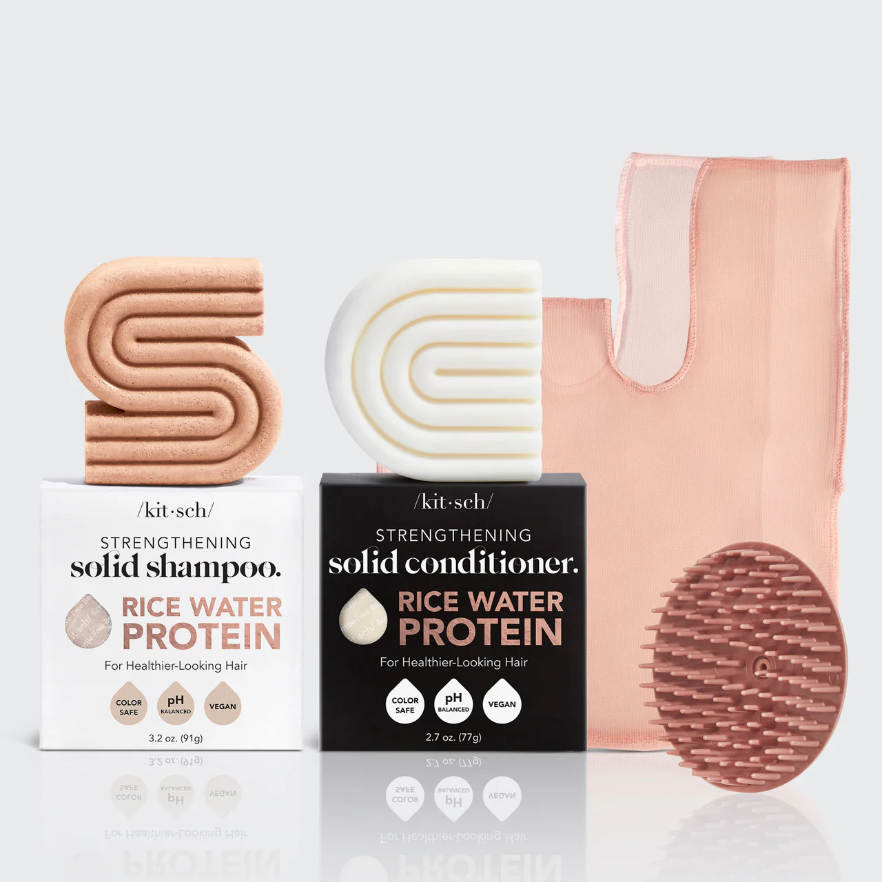 Rice Water Shampoo & Conditioner Hair Growth Bundle | KITSCH | Kitsch