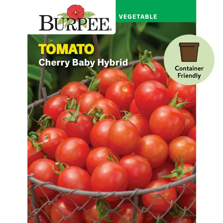 Burpee Cherry Baby Tomato Vegetable Seed, 1-pack | Walmart (US)