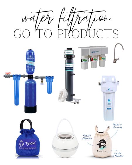 If you follow along on Instagram I shared why filtering your water is SO important. 

Here’s some of our favorites! We have the Aquasana in both of our homes and use the under sink mounts while we rent in Chicago. If you have a bathtub these attachments are good for kids’ baths! 

#LTKHome #LTKFamily