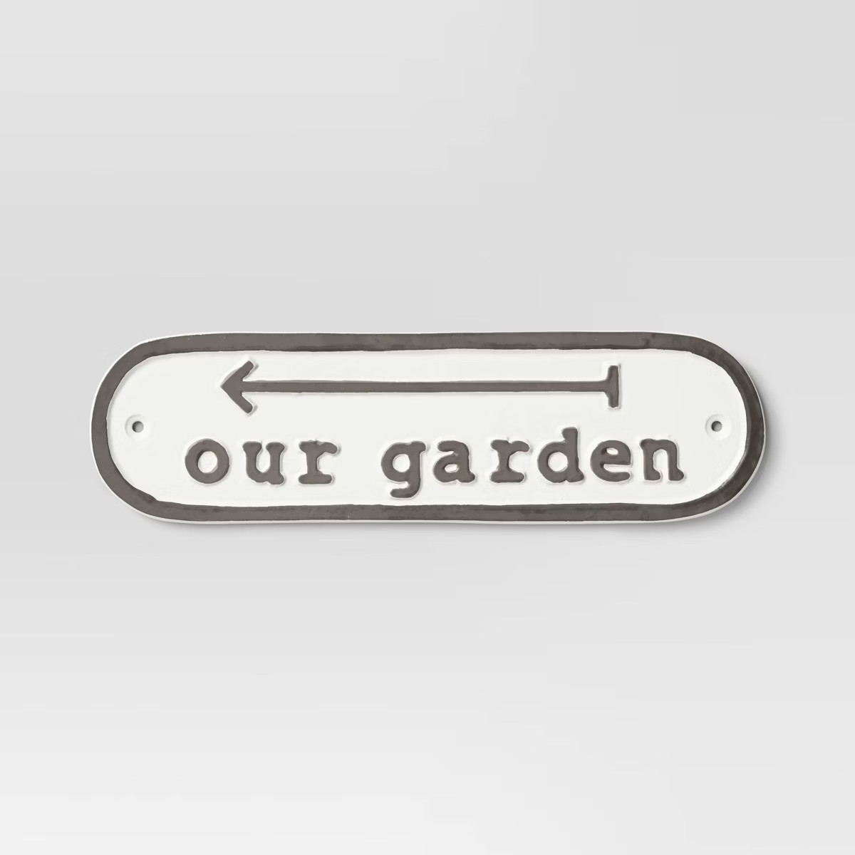 Aluminum Outdoor Patio Garden Sign "Our Garden" - Threshold™ | Target