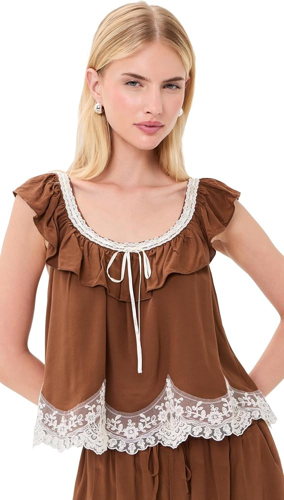 WAYF Women's Wendy Top | Amazon (US)