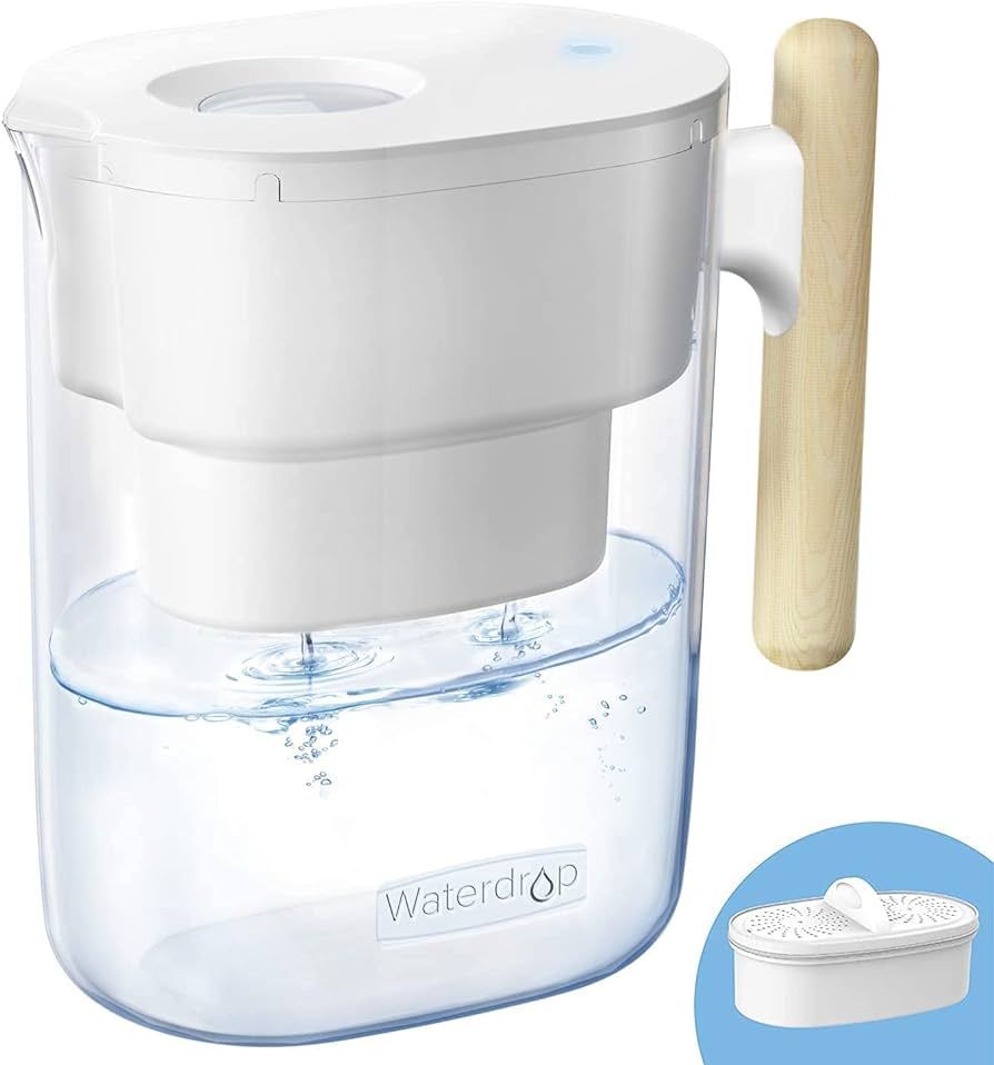 Waterdrop 200-Gallon Long-Life Chubby 10-Cup Water Filter Pitcher with 1 Filter, NSF Certified, 5... | Amazon (CA)