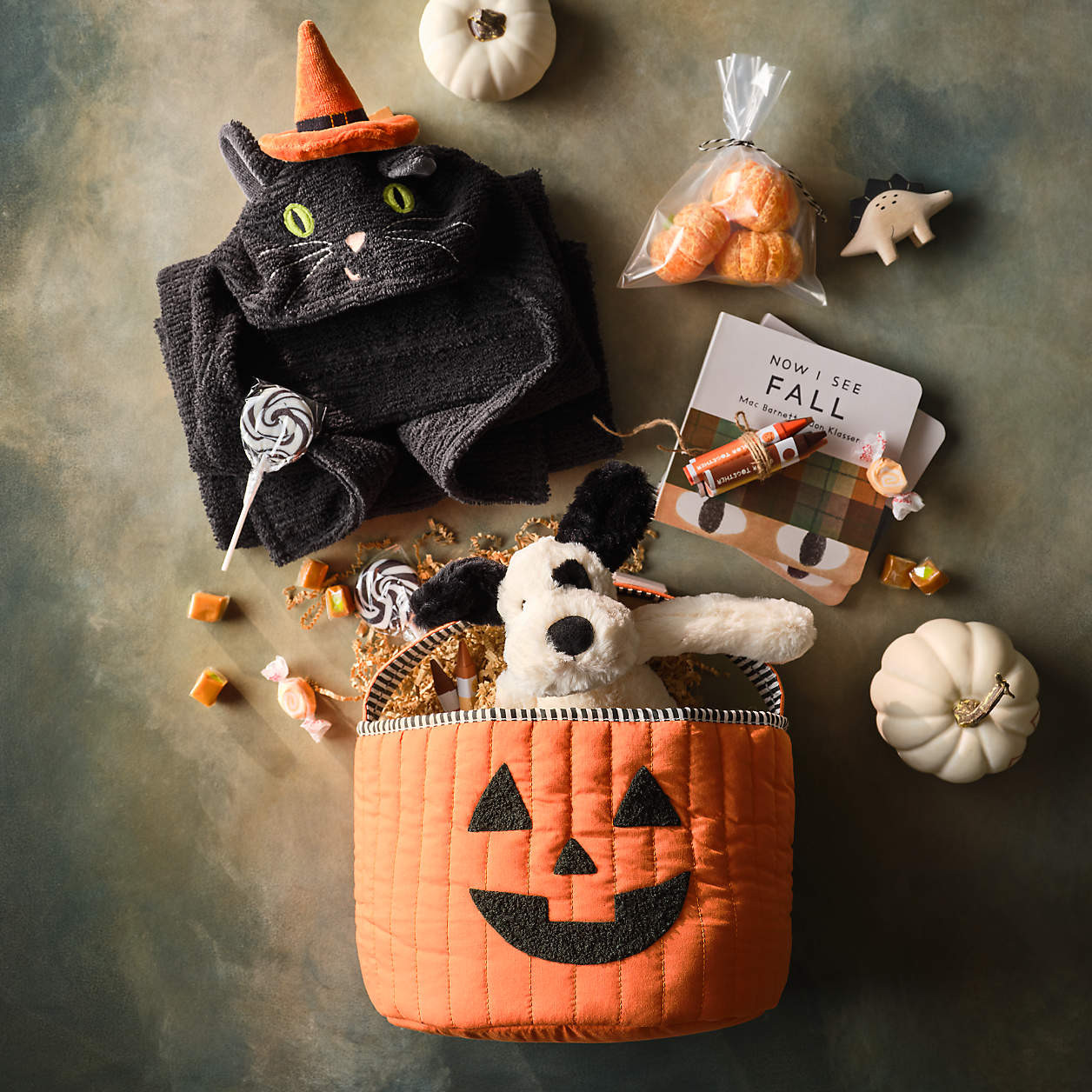 Quilted Pumpkin Kids Halloween Treat Bag + Reviews | Crate & Kids | Crate & Barrel
