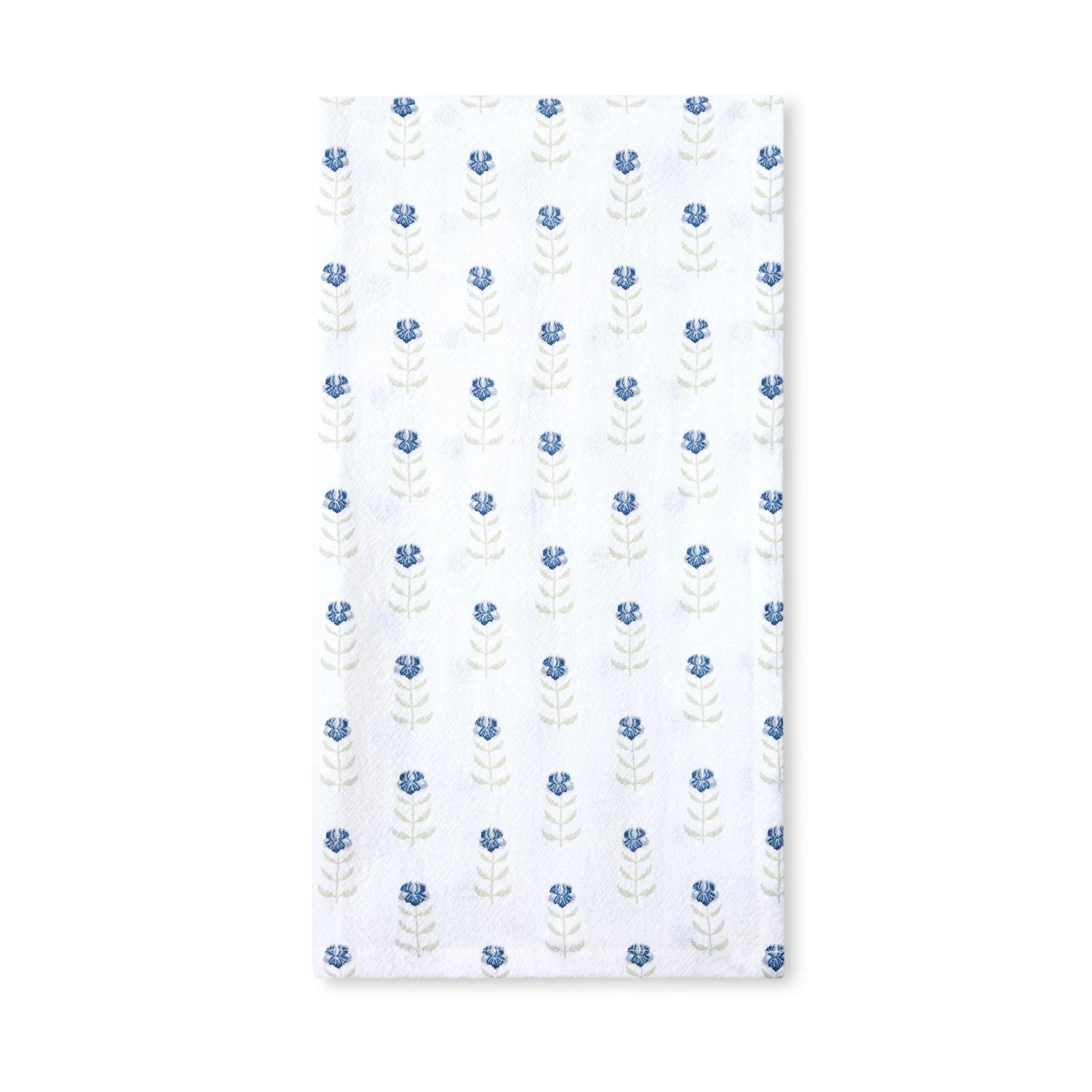 Beautiful 1-Piece Printed Floursac Cloth, Blue, 30"W x 30"L - Walmart.com | Walmart (US)