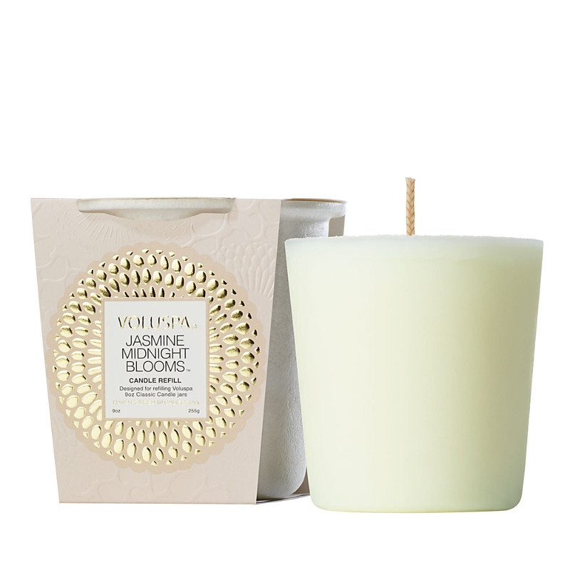 Voluspa Jasmine Midnight Blooms Classic Candle Refill, 9 oz. | Bloomingdale's (US)