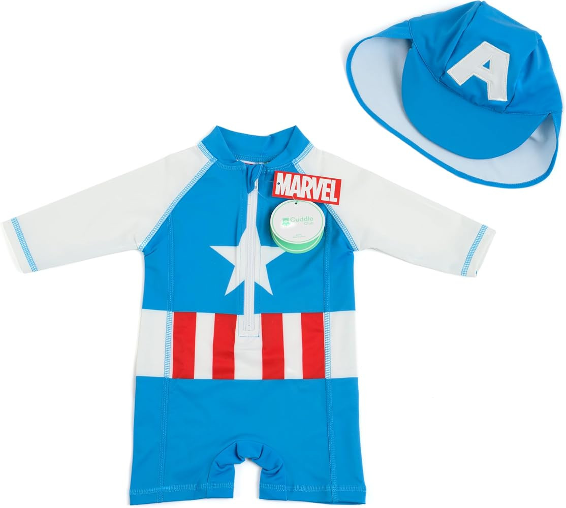 Cuddle Club Baby and Toddler One-Piece Swimsuit | UPF 50+ All-Day UV Protection Infant Sunsuit | Amazon (US)