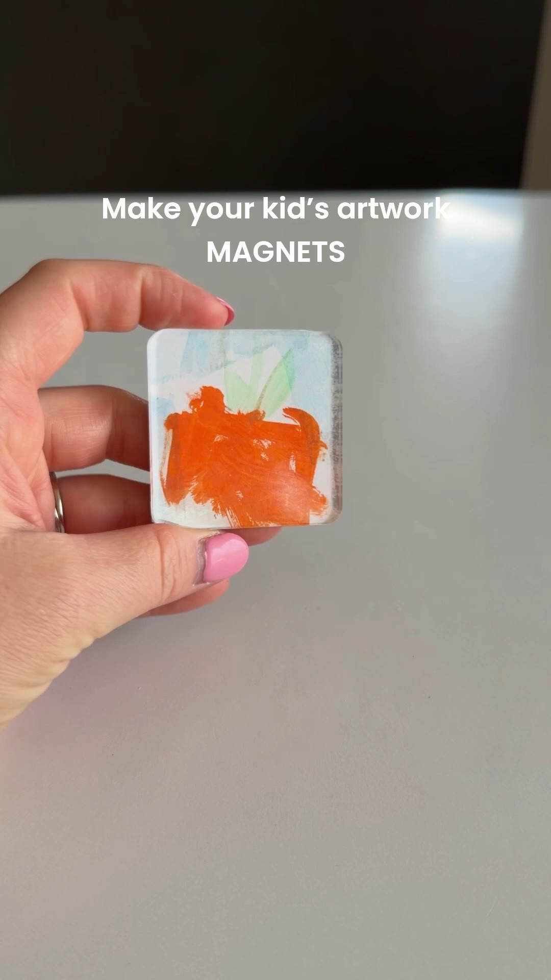 I turned some of their Halloween art + fall-colored process art into these adorable little DIY magnets, and it was SO easy.

I grabbed a 10-pack of these 2x2 acrylic magnet frames, used 6 for their artwork, and now I’m saving the other 4 for Christmas art (or maybe a few handmade gifts 👀).

#LTKKids #LTKHome #LTKmomlife