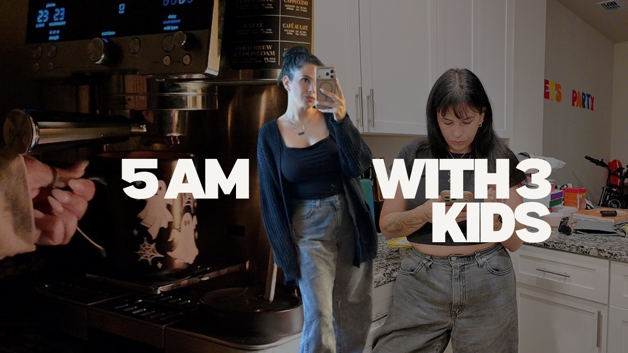 Morning routine with 3 kids and this mom has to be out the door by 6:15 AM is now live on YouTube!

#LTKdayinmylife #LTKmomlife #LTKmorningroutine