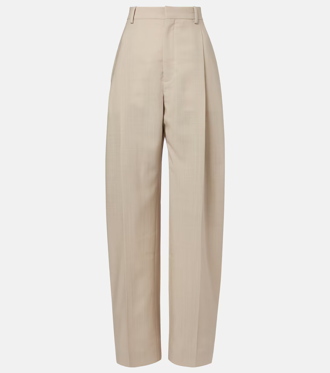 Mid-rise wool straight pants | Mytheresa (INTL)