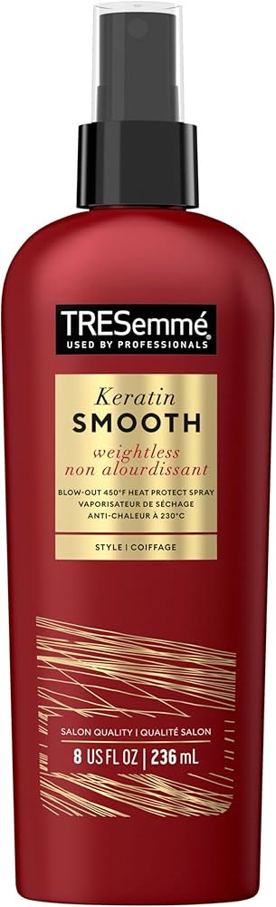 TRESemmé Expert Selection Heat Protection Spray, Keratin Smooth, 8 oz | Amazon (US)