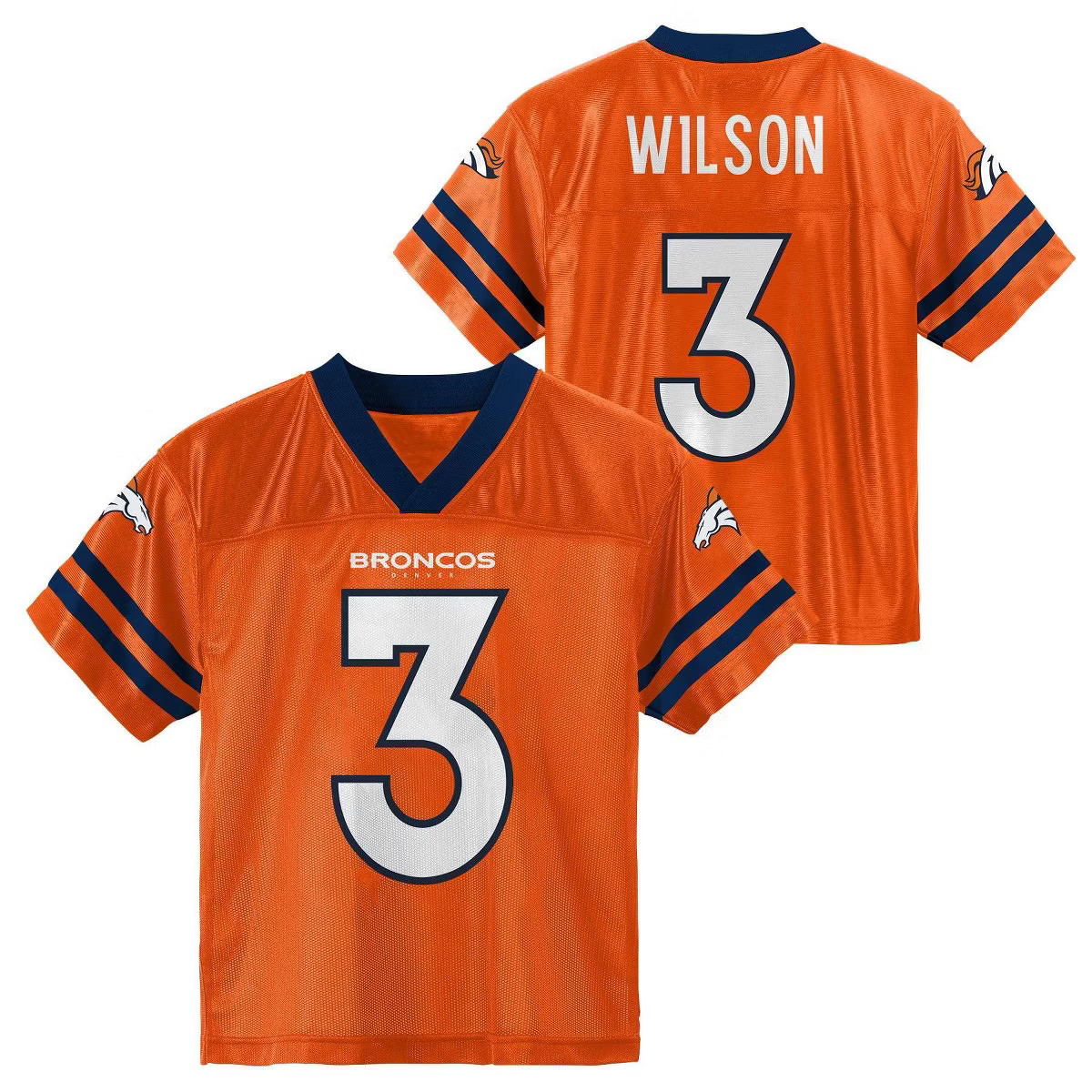 NFL Denver Broncos Toddler Boys' Short Sleeve Wilson Jersey | Target