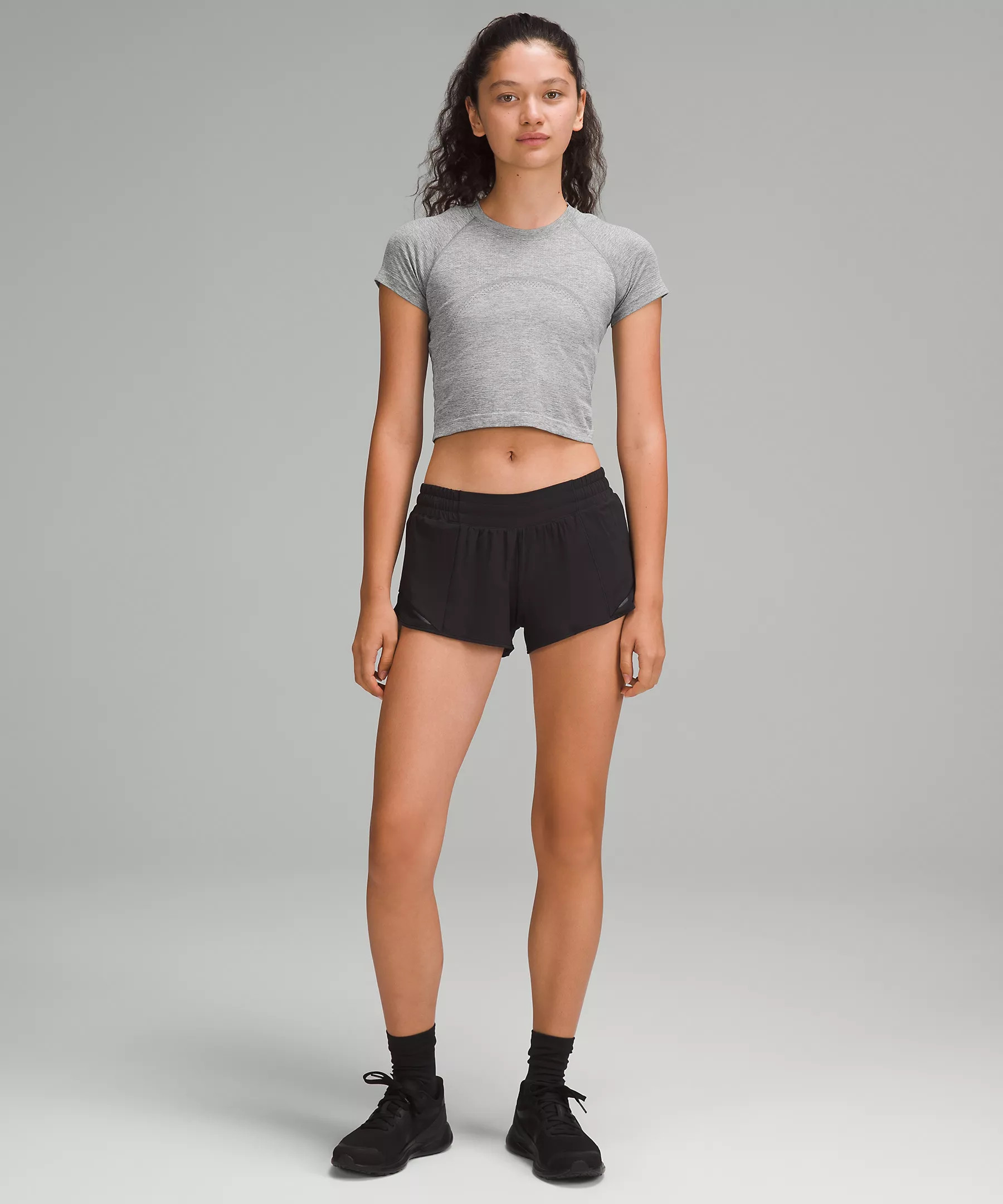 Swiftly Tech Cropped Short-Sleeve Shirt 2.0 | Lululemon (US)