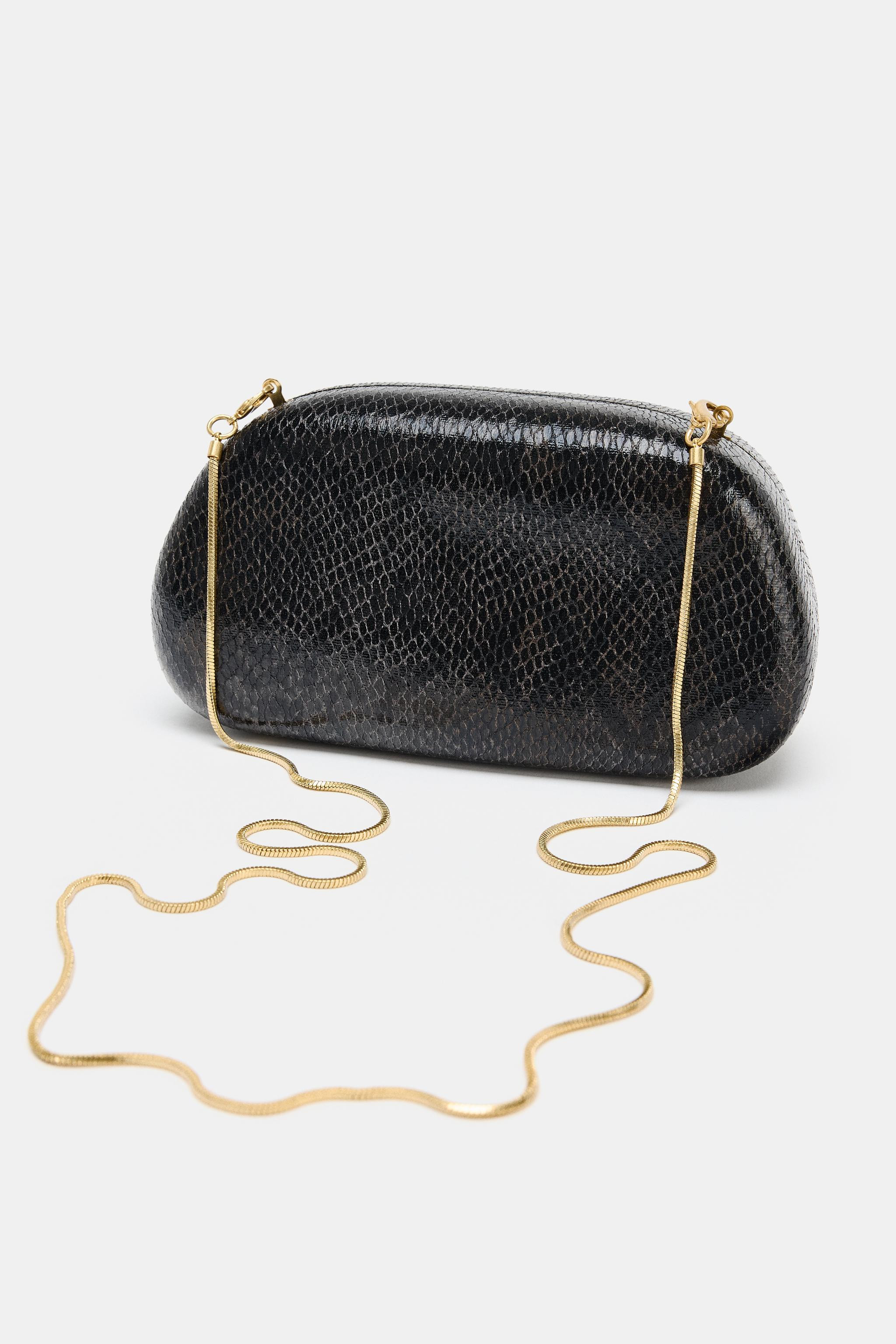 EMBOSSED CLUTCH BAG | Zara US