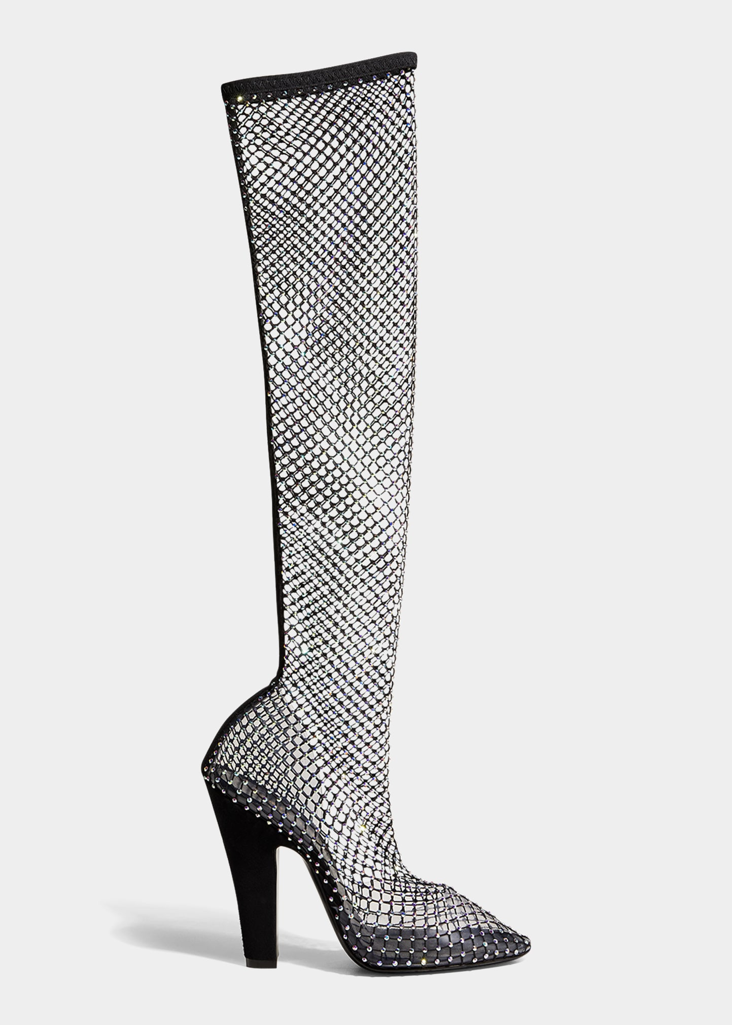 68 Strass Net Boots | Bergdorf Goodman