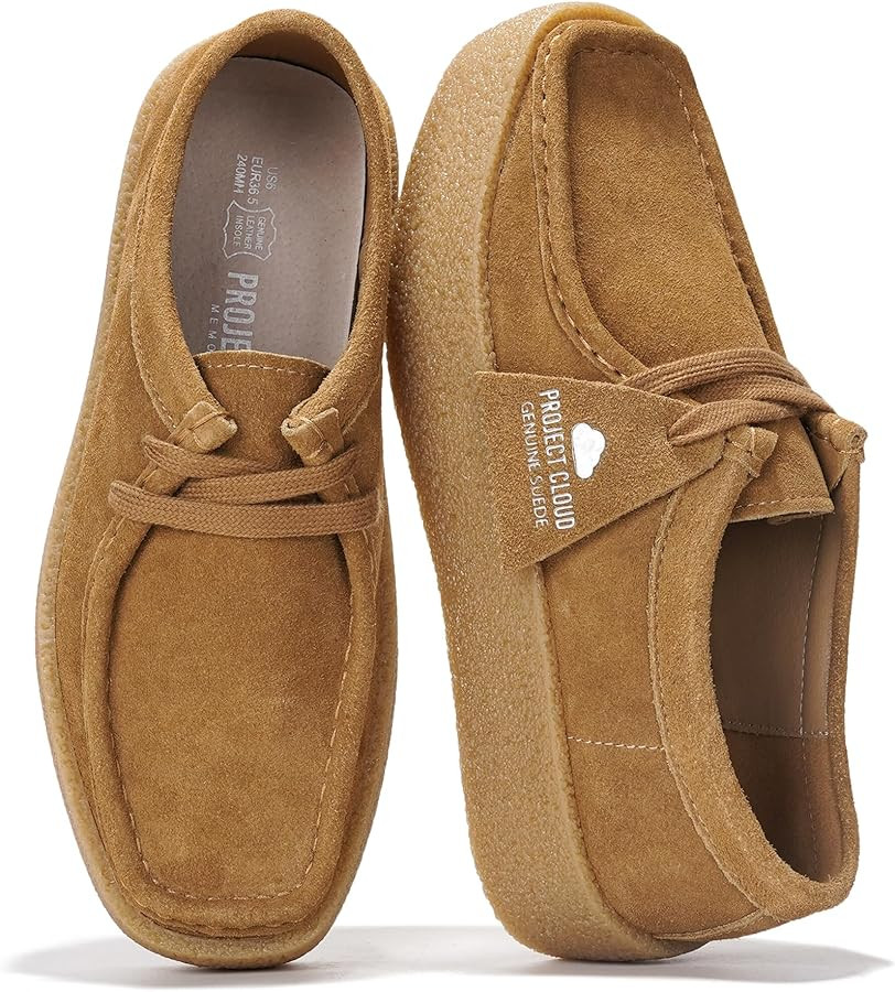 Project Cloud 100% Genuine Leather Womens Shoes - Non-Slip Platform Loafers for Women with Memory... | Amazon (US)