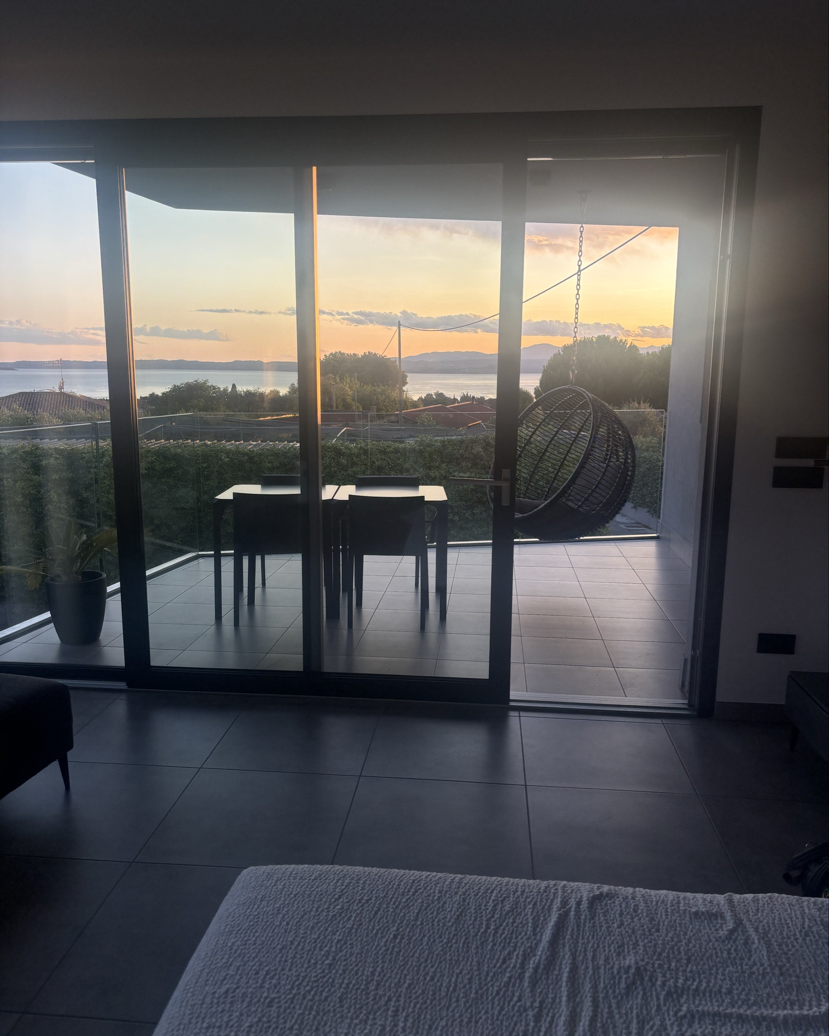 Bardolino is where we stayed on Lake Garda.  Easy access to all the surrounding towns.  We rented  an uber modern two bedroom condo (primary with own access and other bedroom downstairs with bath) and oldest camped out in main room with sofa bed and porch.  Hot tub private and pool across street with no one using so basically private also.  

#LTKTravel #LTKFamily #LTKSeasonal