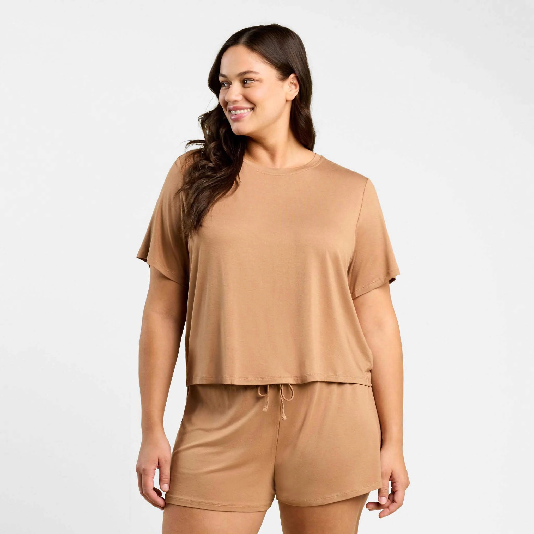 Pajama Short Set | Olive | Nuuds US