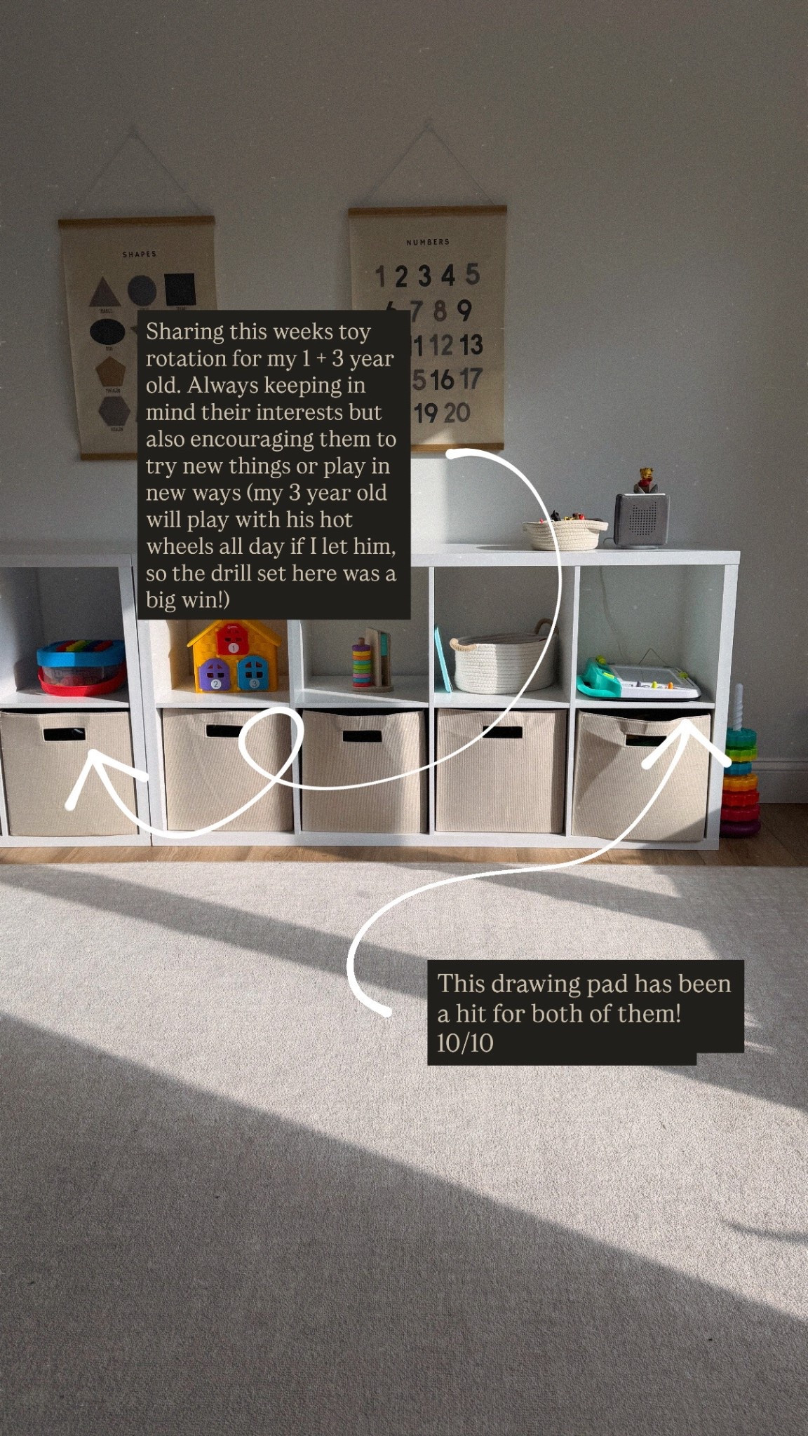 Toy rotation for 1 + 3 year old!

#LTKBaby #LTKmomlife #LTKKids