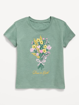 Short-Sleeve Graphic T-Shirt for Girls | Old Navy | Old Navy (US)