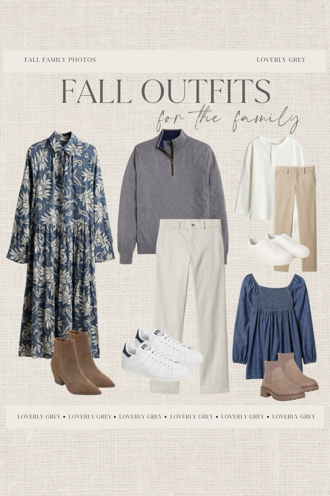 Can’t get over that H&M dress! Love these outfits for family photos this fall!

Loverly Grey, fall outfits, family photos, men’s clothes, kids clothes, coordinating family outfits, fall fashion 

#LTKSeasonal #LTKKids #LTKFamily