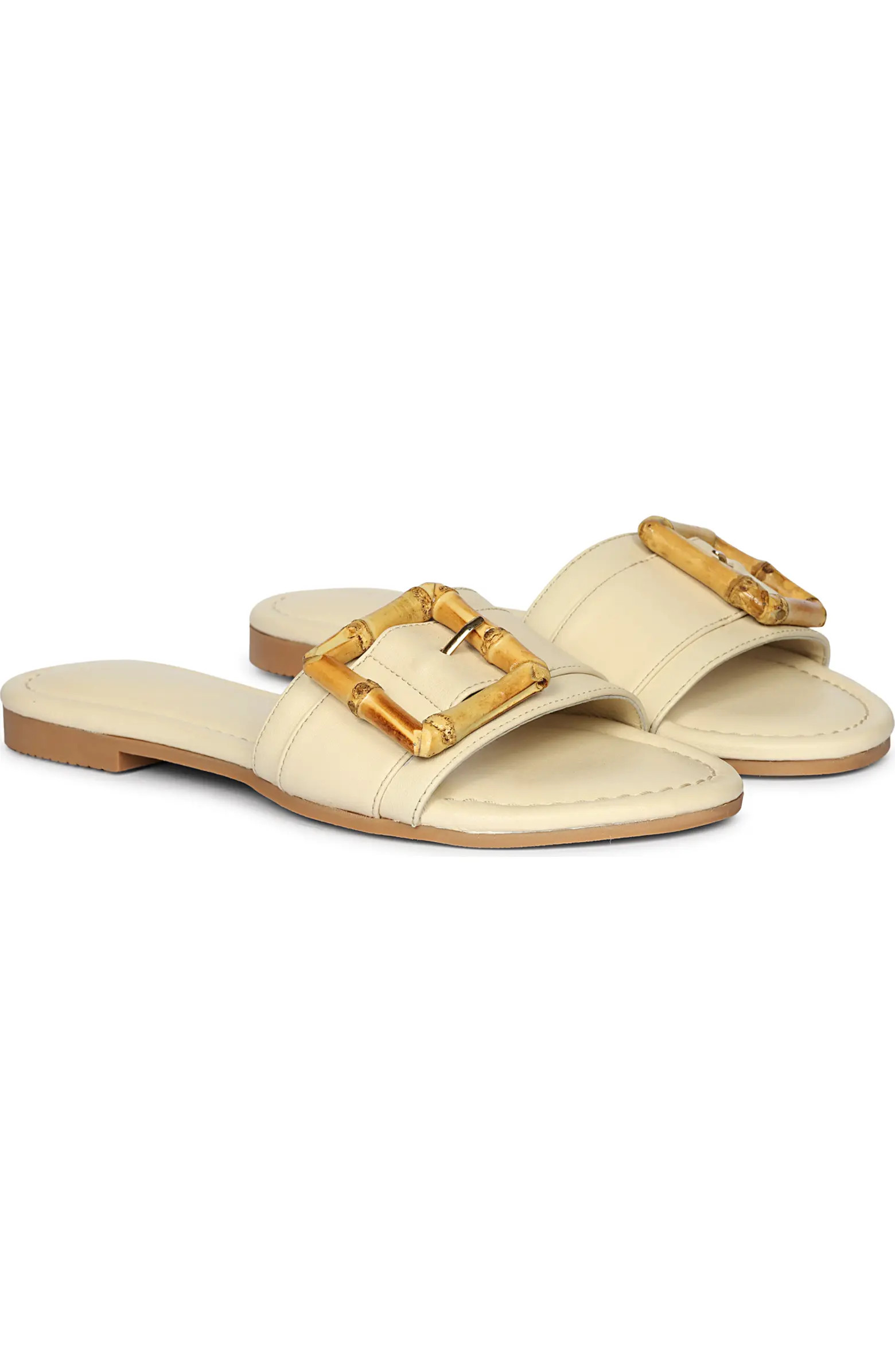 Amsterdam Suede Leather Band Slide Sandals | Nordstrom