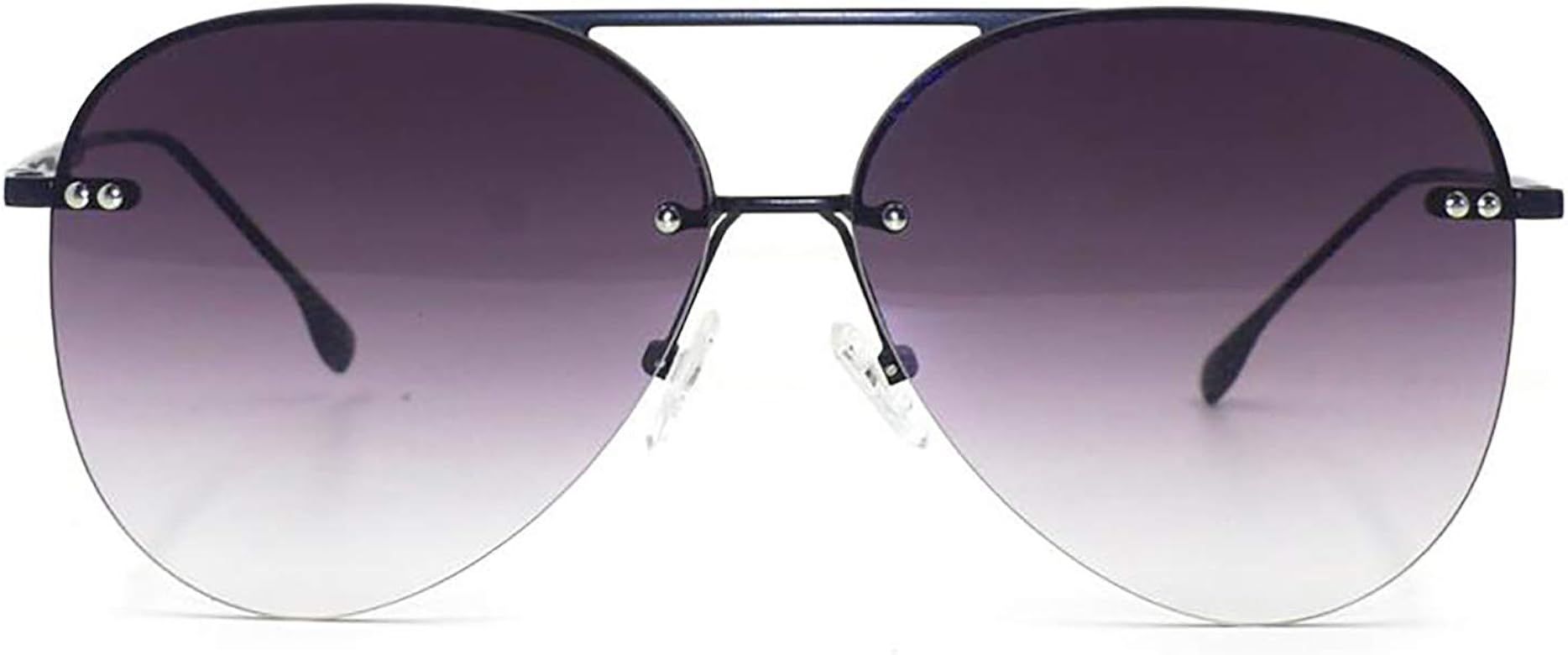 TopFoxx Megan 2 Sunglasses in Black Fade - Fashion Frames | Amazon (US)