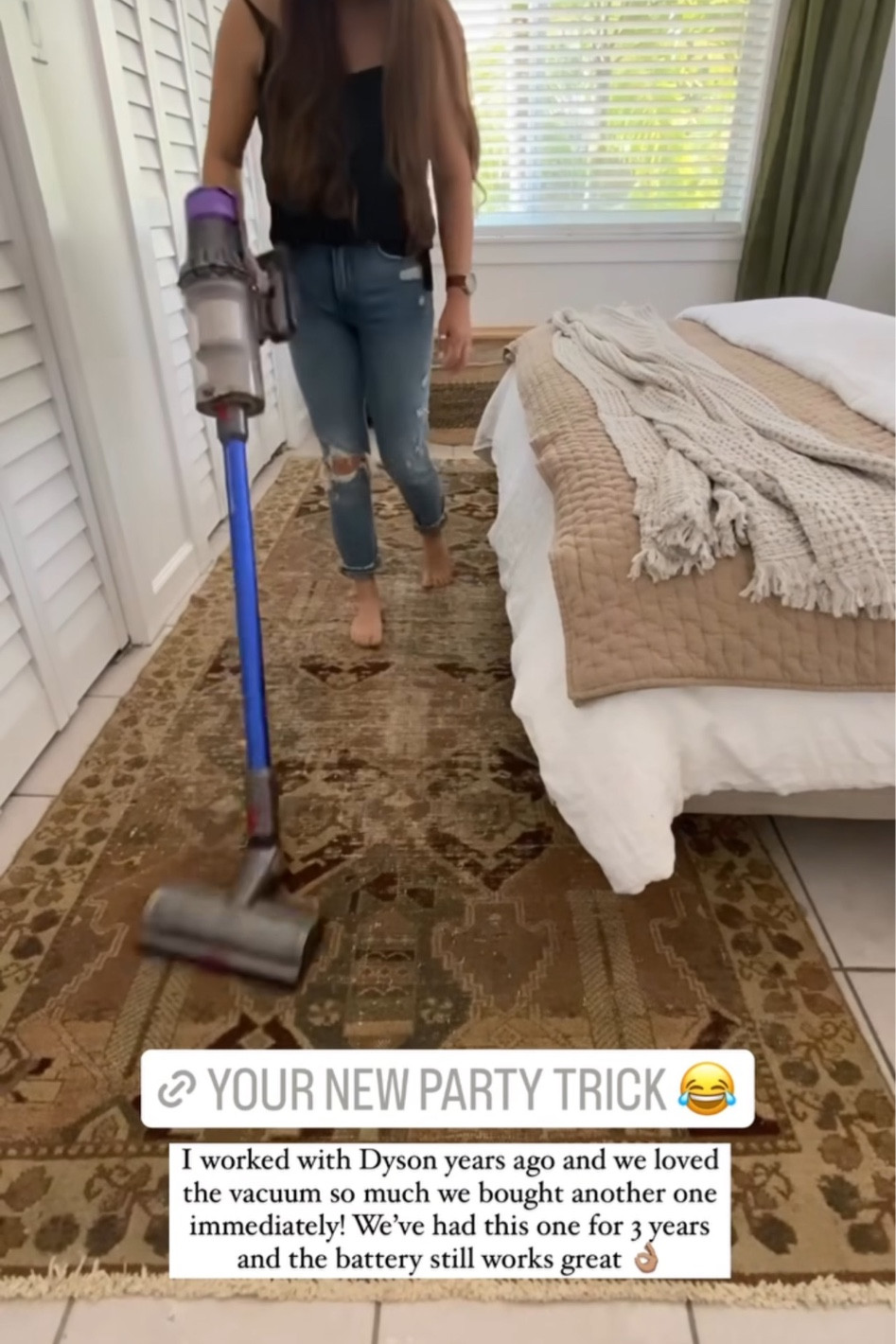PRIME DEAL DAYS PICKS ✨

35% OFF DYSON VACUUM!
We love our Dyson and it's like a party trick 😂 we always let guests use it and they end up falling in love too!

#LTKhome #LTKsalealert #LTKxPrime