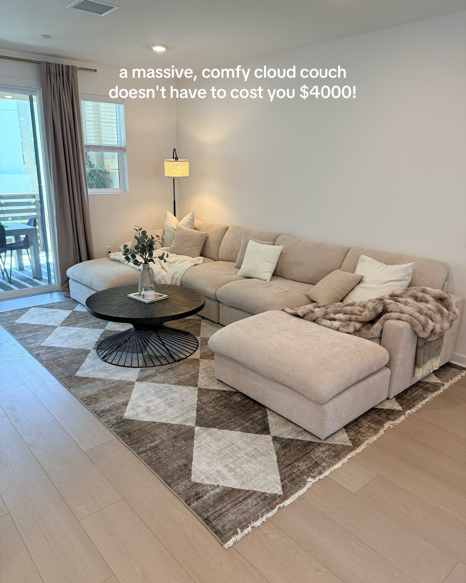 my cloud couch is a dream🤩

my cloud couch dupe is from wayfair

I got the color chenille beige🤍

it's 155 inches long!

the rug is 8'10 x 13 feet

I have my cloud couch at the top of my pg right now 🫶🏼

#cloudcouch #cloudcouchdupe #livingroom #livingroomdecor #affordablehomedecor

Cloud couch, cloud couch sectionals, cloud couch living room, cloud couch review, cloud couch wayfair

#LTKU #LTKHome #LTKmomlife