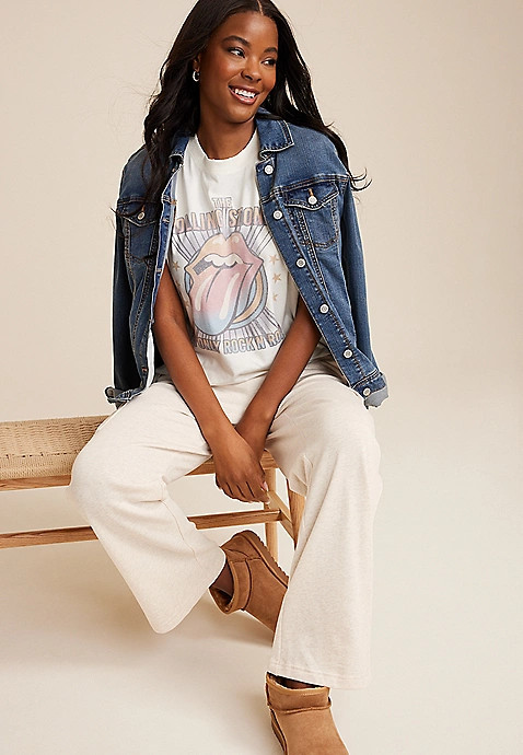 High Rise Cargo Wide Leg Pant | Maurices