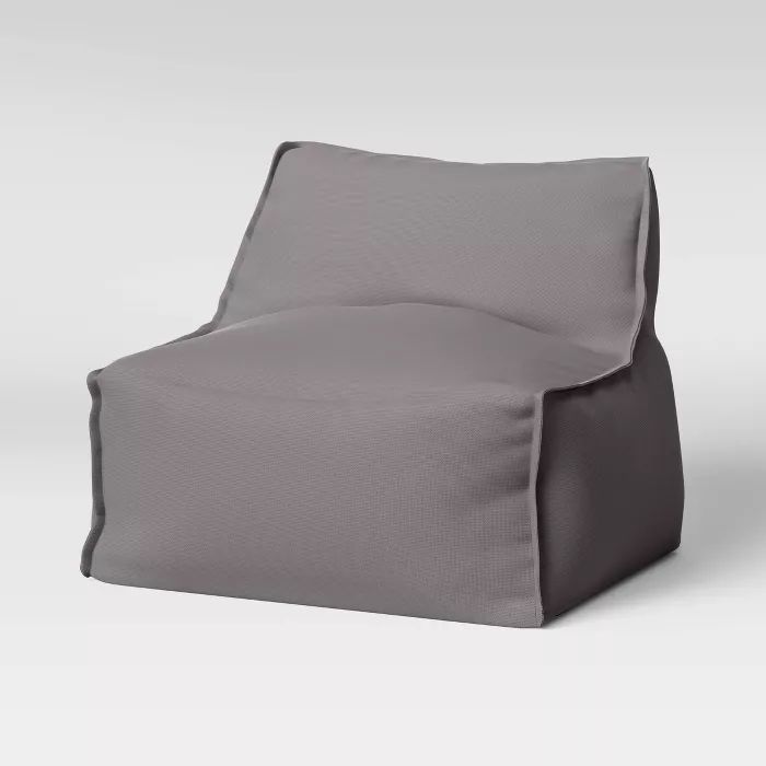 Armless Lounge Chair Gray - Pillowfort™ | Target