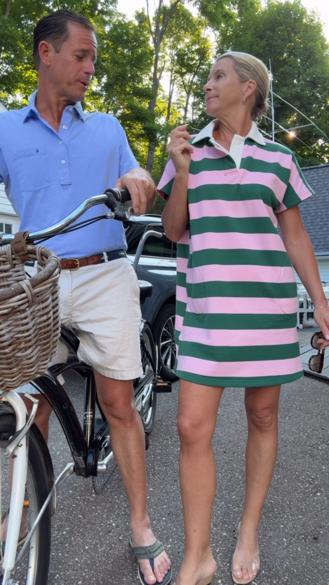 Surprise of the summer!  A short rugby dress for the win!  I’m in xs. It’s a roomy fit.  Turned out to be the cutest thing

#LTKootd #LTKOver40 #LTKTravel