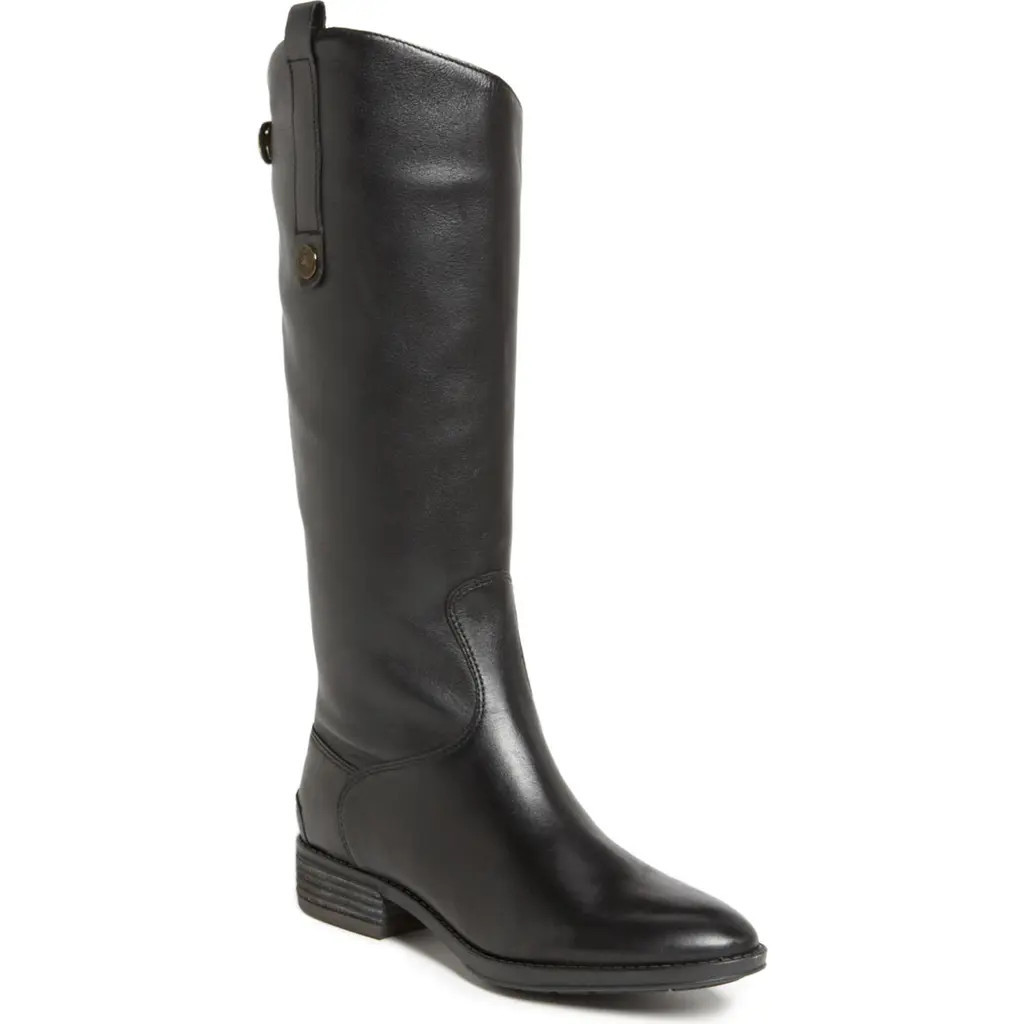 Sam Edelman Penny Boot in Black at Nordstrom, Size 9.5 Regular Calf M | Nordstrom