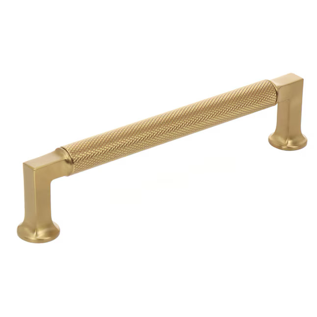 allen + roth Elana 5-1/16-in (128Mm) Center to Center Brushed Gold Rectangular Bar Drawer Pulls | Lowe's