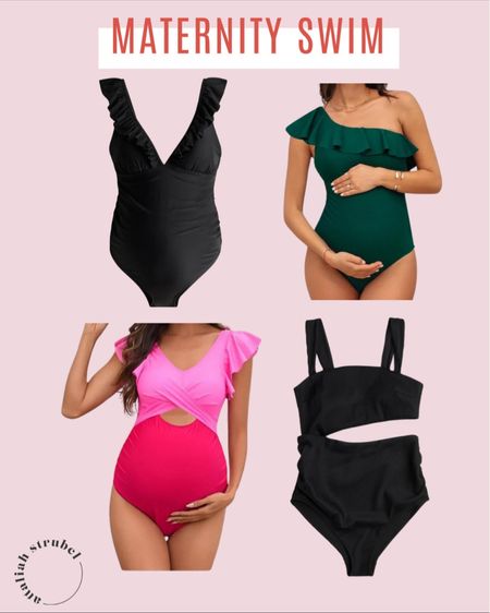 Maternity swim suits! I love how different each style is! 🏖️☀️

#LTKSeasonal #LTKbump #LTKstyletip