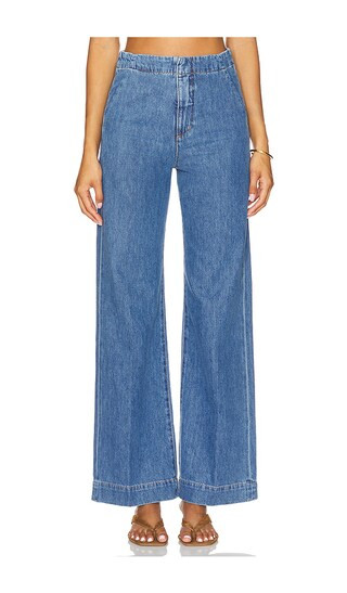 Clean Denim Trouser in Revelation | Revolve Clothing (Global)