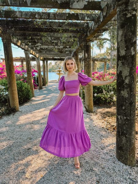 Purple spring set dress outfit from Abercrombie for spring/summer size XXS 

#LTKSeasonal #LTKtravel #LTKstyletip