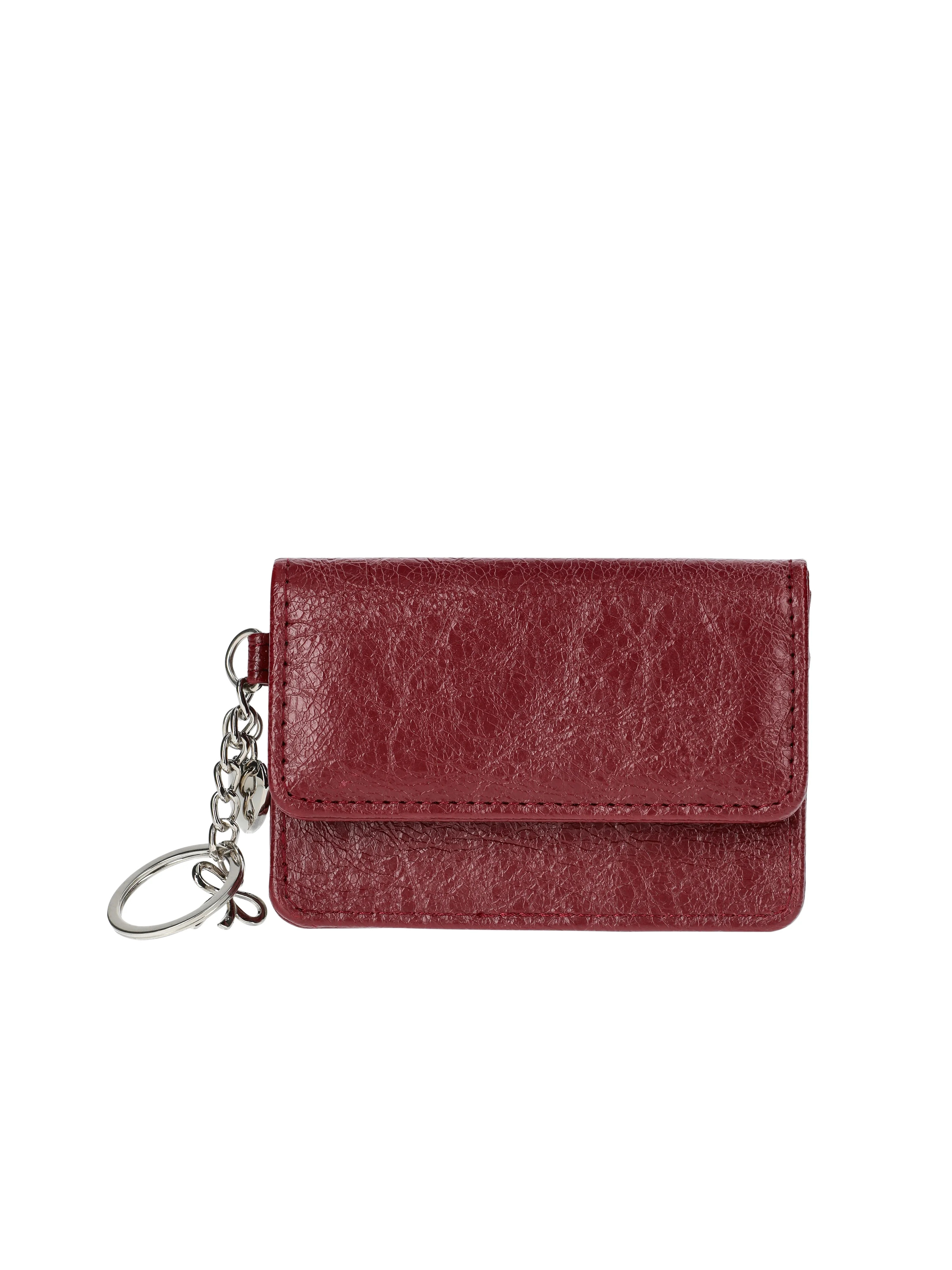 No Boundaries Women's Charm Card Holder, Wine - Walmart.com | Walmart (US)