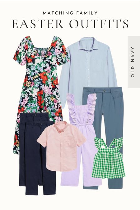 The cutest coordinating Easter outfits for the whole family from Old Navy.

#LTKfamily #LTKfindsunder50 #LTKSeasonal