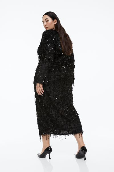 V-neck Sequined Dress | H&M (US + CA)