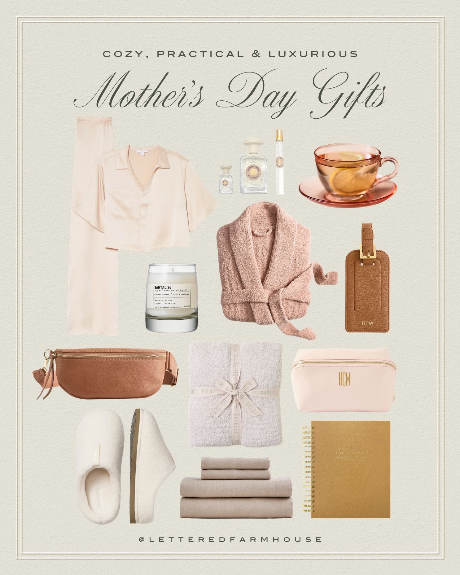 MOTHER’S DAY GIFT GUIDE

DAY DESIGNER code LETTERED15 gets you 15% off! 

Looking for gift ideas she’ll actually love? This cozy and practical roundup includes my favorite luxurious finds — from buttery-soft pajamas and spa-worthy robes to timeless fragrances, plush slippers, and personalized travel accessories. Each piece feels indulgent yet totally useful — perfect for moms, sisters, best friends, or even your own wish list.
✨ Tap to shop these curated favorites that bring warmth, comfort, and a touch of everyday luxury.

cozy gift ideas for her, luxurious gifts for women, practical holiday gifts, gift guide for moms, cozy home essentials, loungewear gift ideas, self care gifts for her, spa robe gift, barefoot dreams blanket, santal 26 candle, cozy pajamas for women, travel accessories for her, personalized gifts for women, winter gift ideas, amazon cozy gifts, ltk holiday gift guide, neutral aesthetic gifts, lettered farmhouse finds, luxe yet practical gifts, comfort and style gift ideas

Follow my LTK @LetteredFarmhouse on the @shop.LTK app to view this post and get my exclusive app-only content!

#liketkit #LTKfoodie #LTKmomlife #LTKHome
@shop.ltk
https://liketk.it/6370h

#LTKHome #LTKselfcare #LTKMothersDay