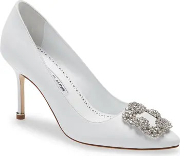Hangisi Crystal Buckle Pump | Nordstrom