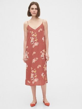 Tie-Back Cami Midi Dress | Gap (US)